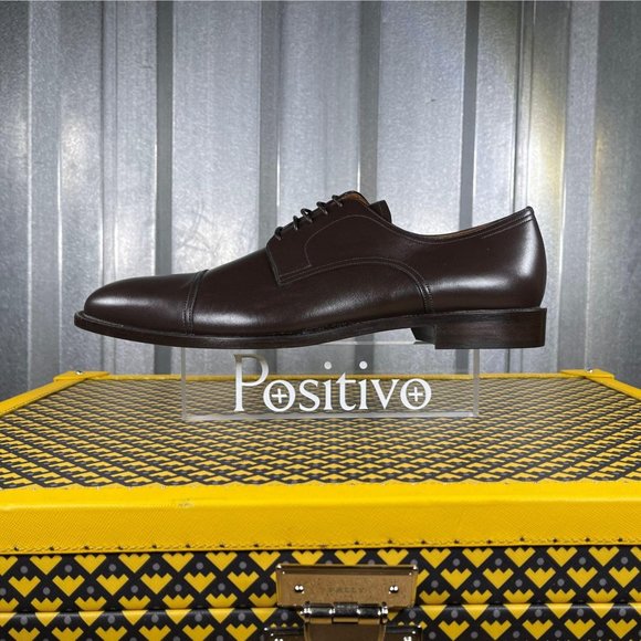 Bally Other - Bally Salfor Chocolate Leather Derby Shoes US 12